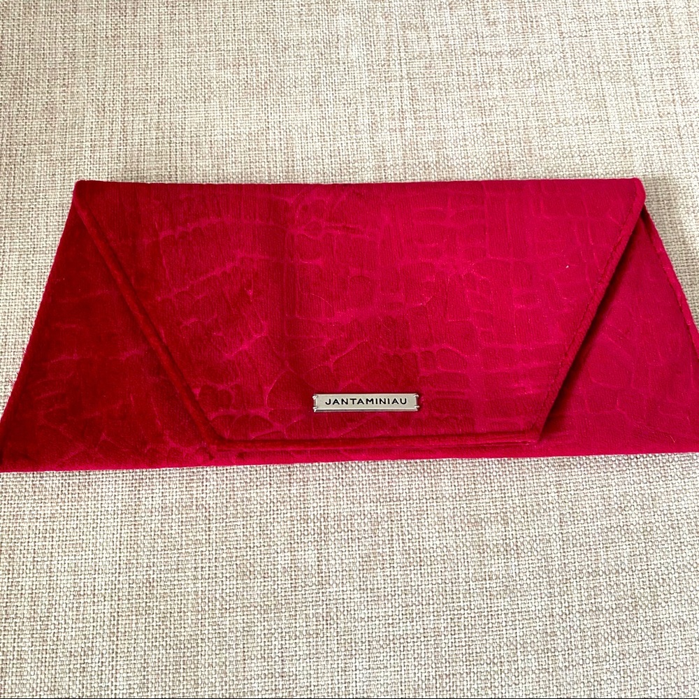 💜 Limited Edition KLM Jantaminiau Clutch Red